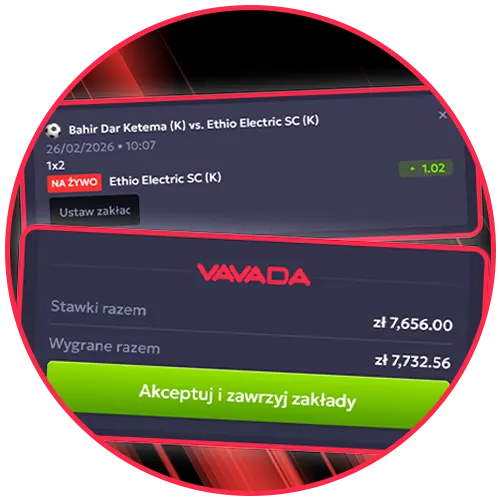 Wykorzystaj funkcję Cash Out i edytuj swoje kupony na żywo w Vavada Polska.