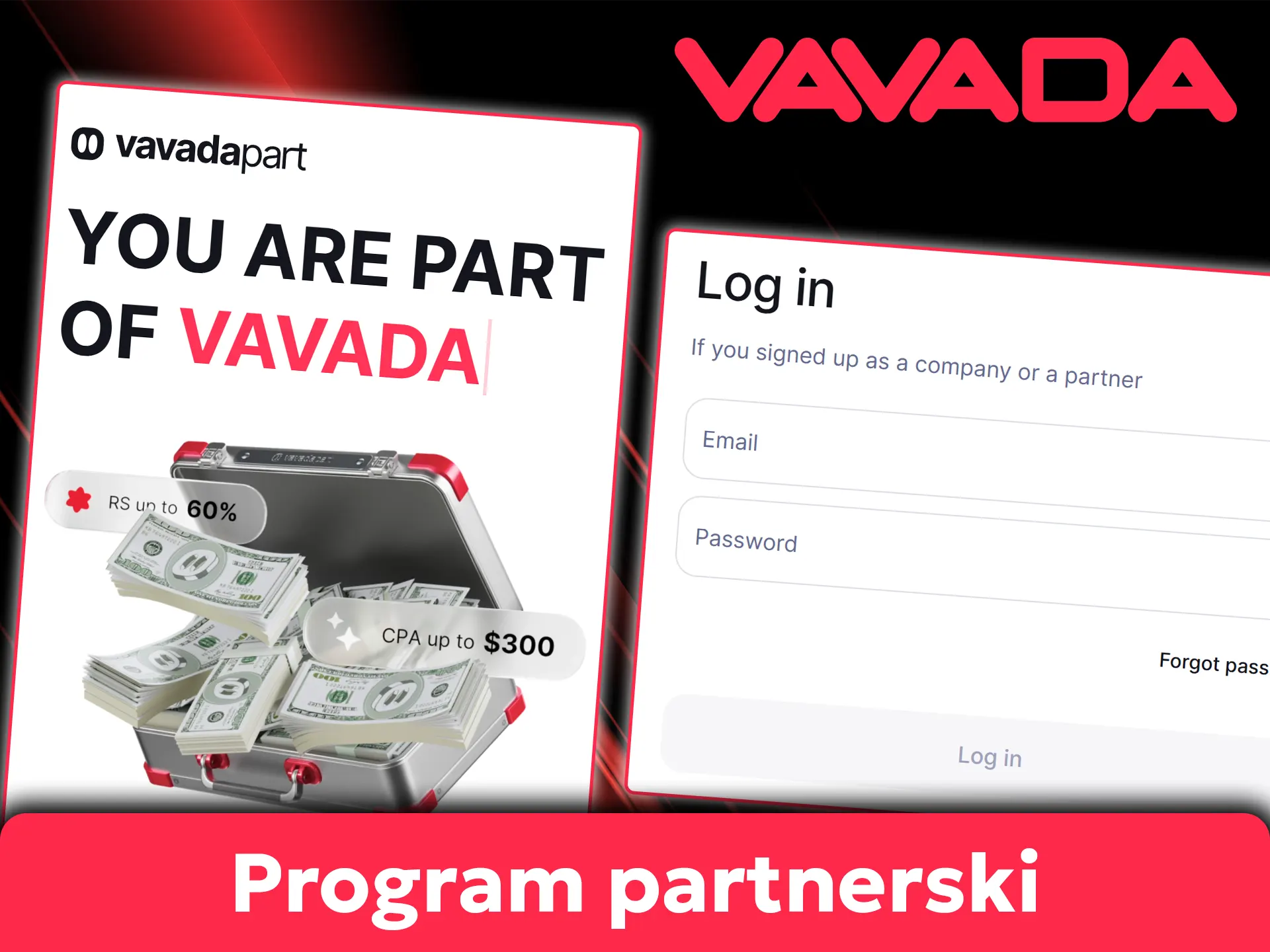 Dołącz do programu partnerskiego Vavada.