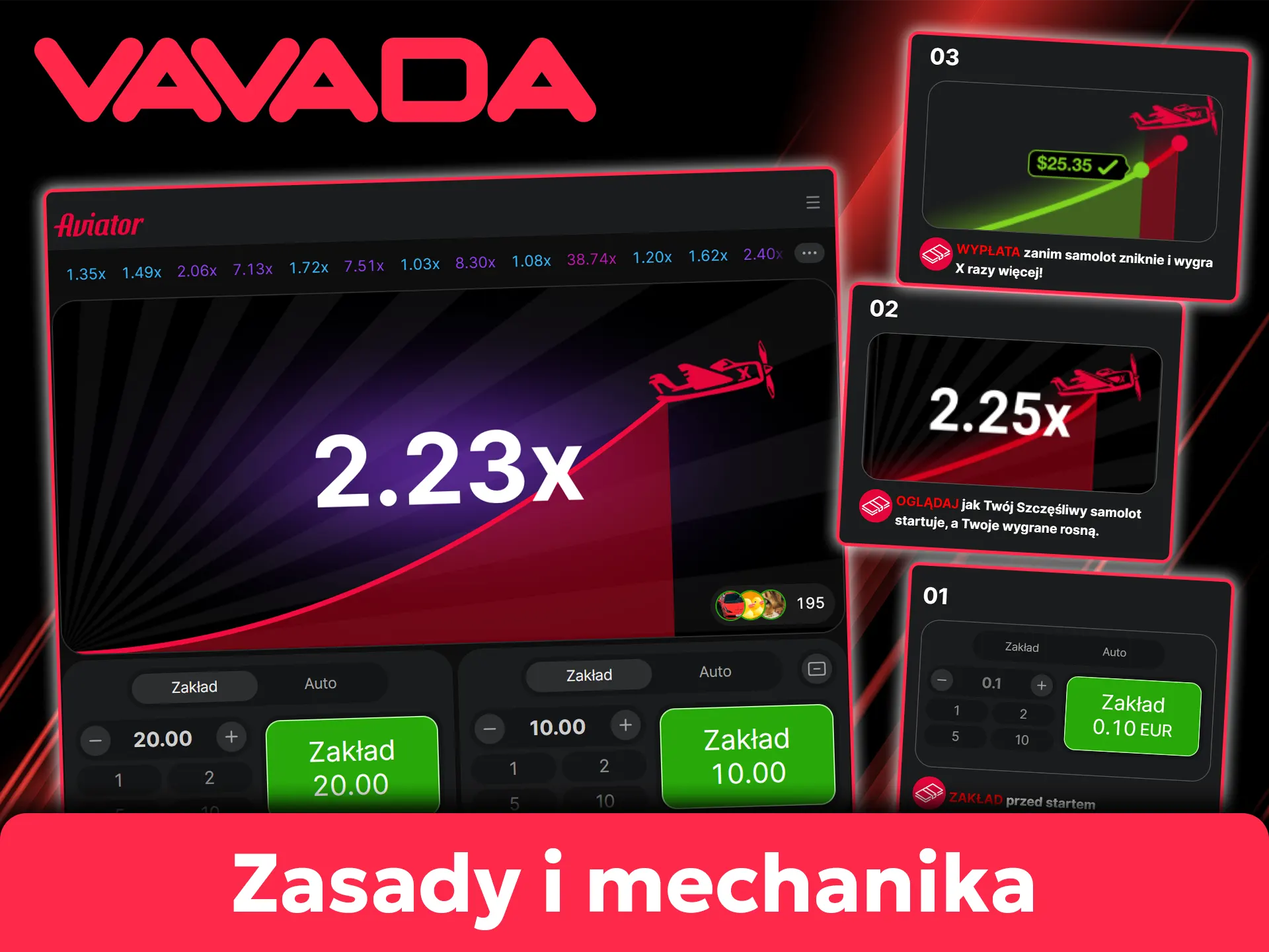 Poznaj zasady gry w Aviator na Vavada.
