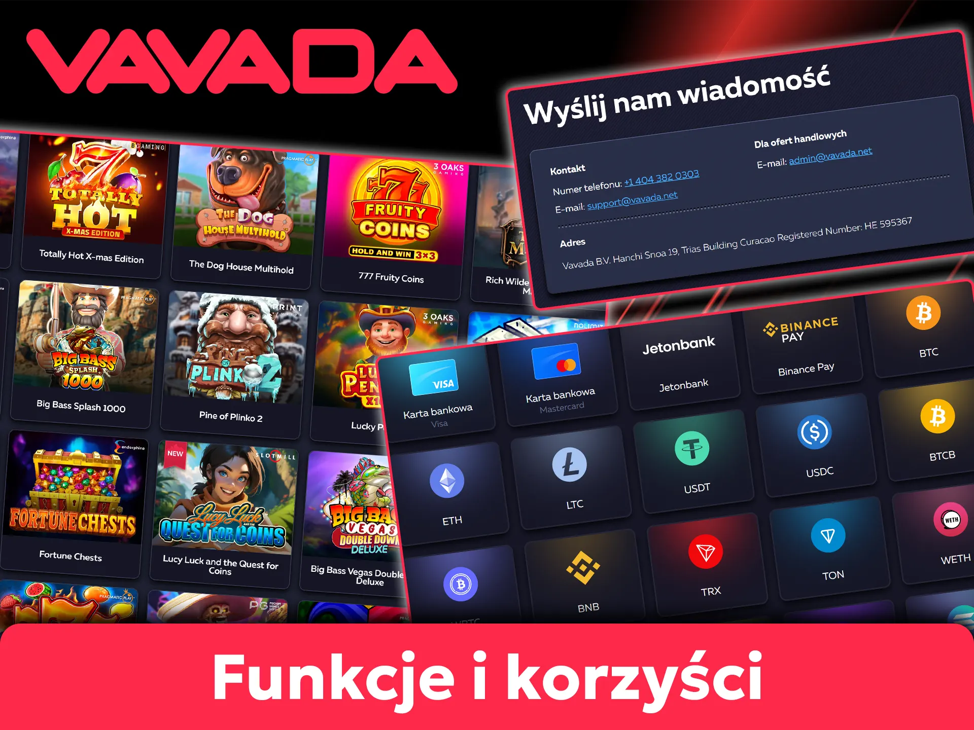 Odkryj wyjątkowe funkcje i zalety kasyna Vavada.