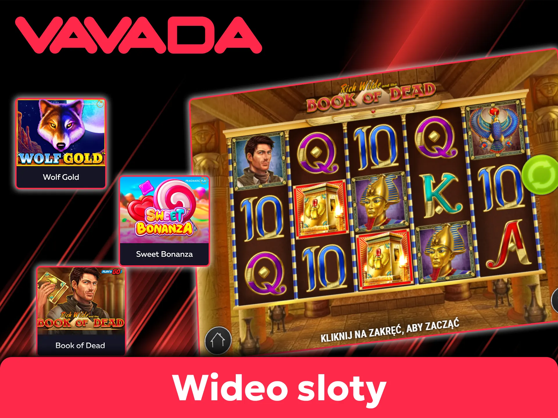 Zarejestruj się na Vavada i graj w automaty wideo.
